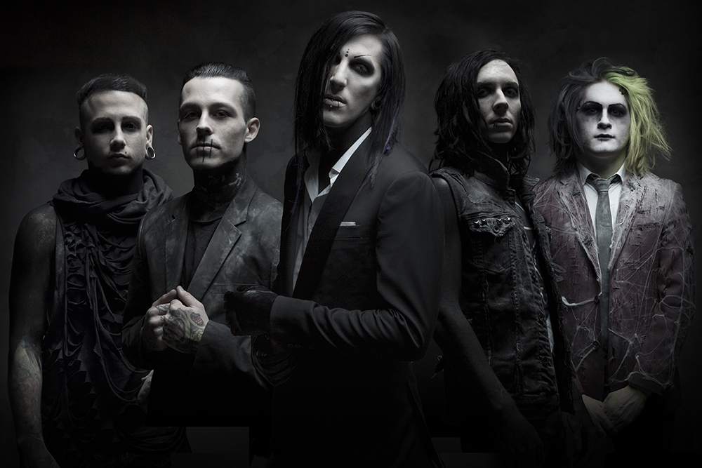 SOLD OUT! MOTIONLESS IN WHITE BEYOND THE BARRICADE TOUR * FOR TODAY