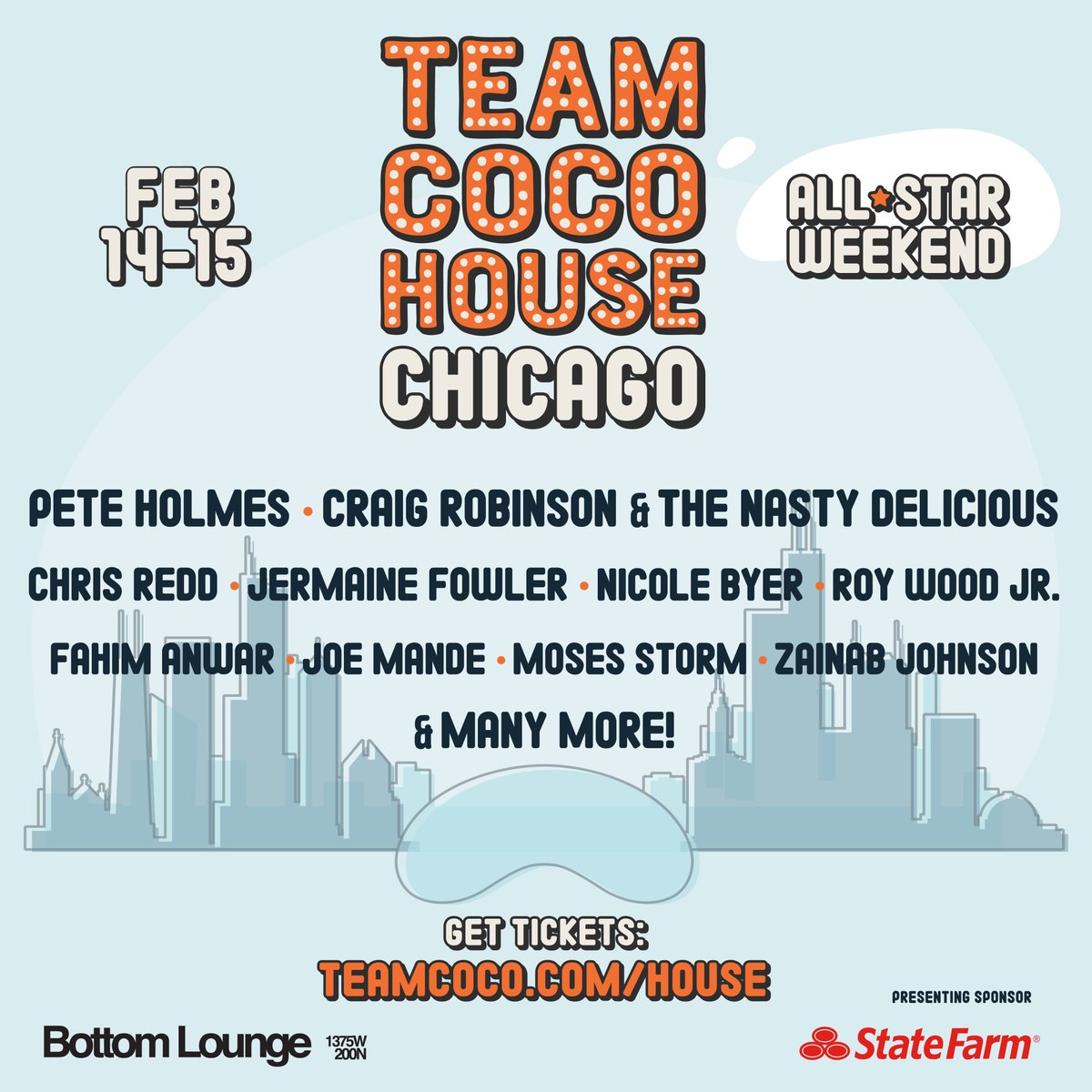 Team Coco | Bottom Lounge